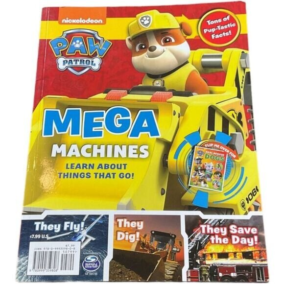 Nickelodeon Paw Patrol Real Rescue Dogs Childrens Book - Picture 1 of 9